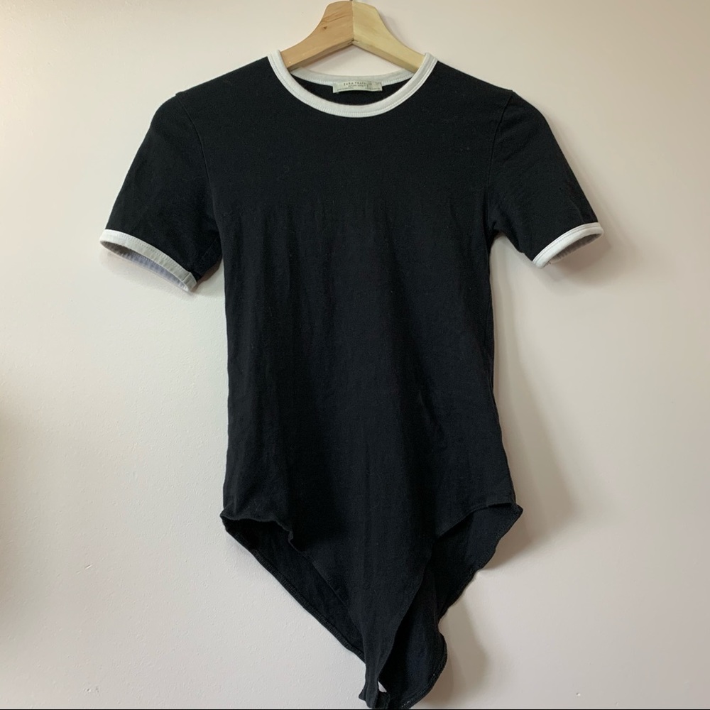 Zara | Black & White bodysuit size S